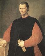 unknow artist portratt av machiavelli painting